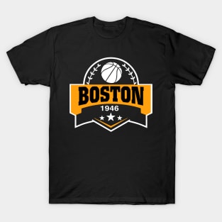 Personalized Basketball Boston Proud Name Vintage Beautiful T-Shirt